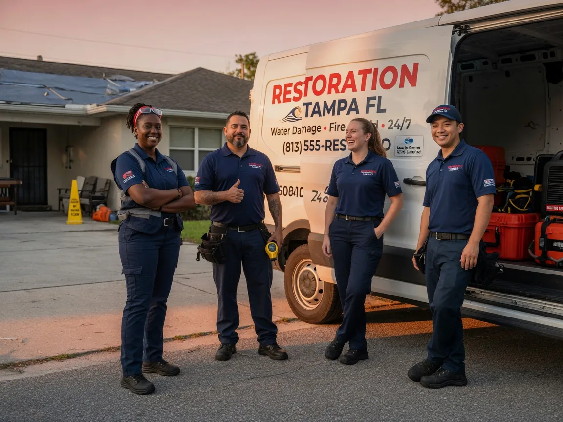 Water Damage Restoration company in Preston, MS